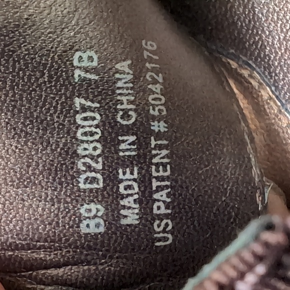 Nike Air/Cole Haan Woman's Brown Wedge Slingback Sandals,Size 7 B. - Picture 7 of 10